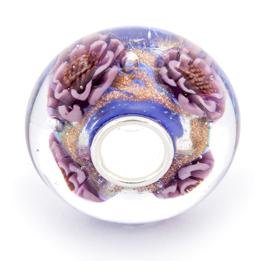 Elfbeads Moonshimmer Art Flower  glass Bead by The Alternative Bead. Your official Elfbeads Retailer from Germany