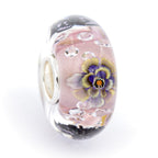 Elfbeads Soft Old Pink Butterfly Monroe pink glass Bead by The Alternative Bead. Your official Elfbeads Retailer from Germany