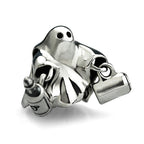 OHM Beads Here For The Boos (GAR013)  sterling-silver Bead The Alternative Bead