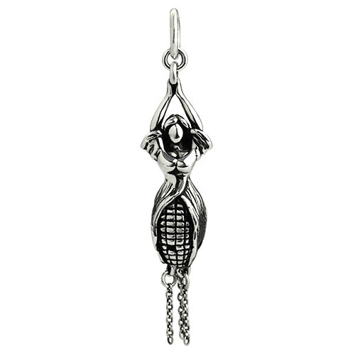 OHM Beads Harvest Goddess (GAR024)  sterling-silver Bead The Alternative Bead
