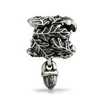 OHM Beads Oak Wrap (GAR026)  sterling-silver Bead The Alternative Bead