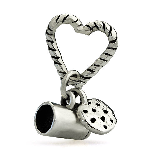 OHM Beads Milk & Cookies (GAR030)  sterling-silver Bead The Alternative Bead