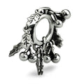 OHM Beads Holly Hoop (GAR031)  sterling-silver Bead The Alternative Bead