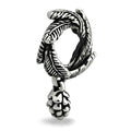 OHM Beads Winter Bough (GAR033)  sterling-silver Bead The Alternative Bead