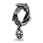 OHM Beads Winter Bough (GAR033)  sterling-silver Bead The Alternative Bead