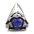 OHM Beads Tomte Love (Lapis) (GAR039)  sterling-silver Bead The Alternative Bead