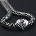 OHM Beads Love Birds (GAR040)  sterling-silver Bead The Alternative Bead