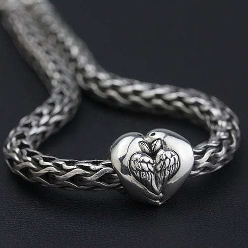 OHM Beads Love Birds (GAR040)  sterling-silver Bead The Alternative Bead