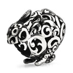 OHM Beads Year Of The Rabbit (GAR041)  sterling-silver Bead The Alternative Bead