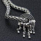 OHM Beads Rainbow Rain (GAR059)  sterling-silver Bead The Alternative Bead