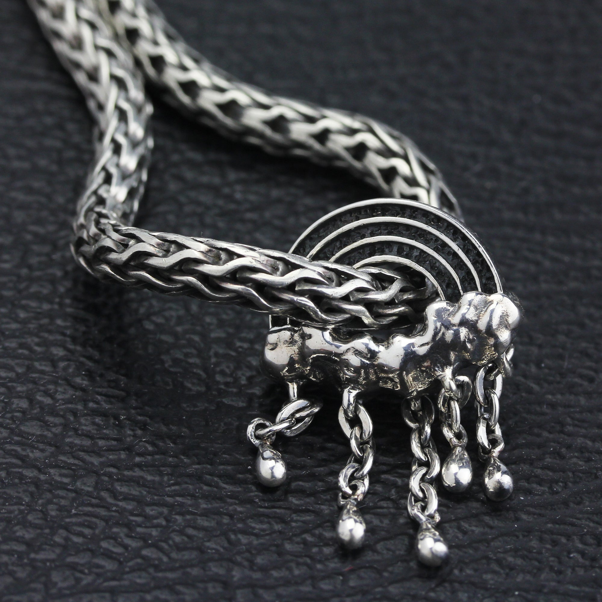 OHM Beads Rainbow Rain (GAR059)  sterling-silver Bead The Alternative Bead