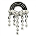 OHM Beads Rainbow Rain (GAR059)  sterling-silver Bead The Alternative Bead