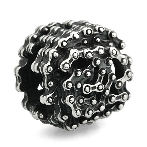 OHM Beads BEADMAIL NO. 24 Chain Of Life (GAR066)  sterling-silver Bead The Alternative Bead