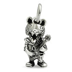 OHM Beads Dog & Roll - Limited Edition  sterling-silver Bead The Alternative Bead