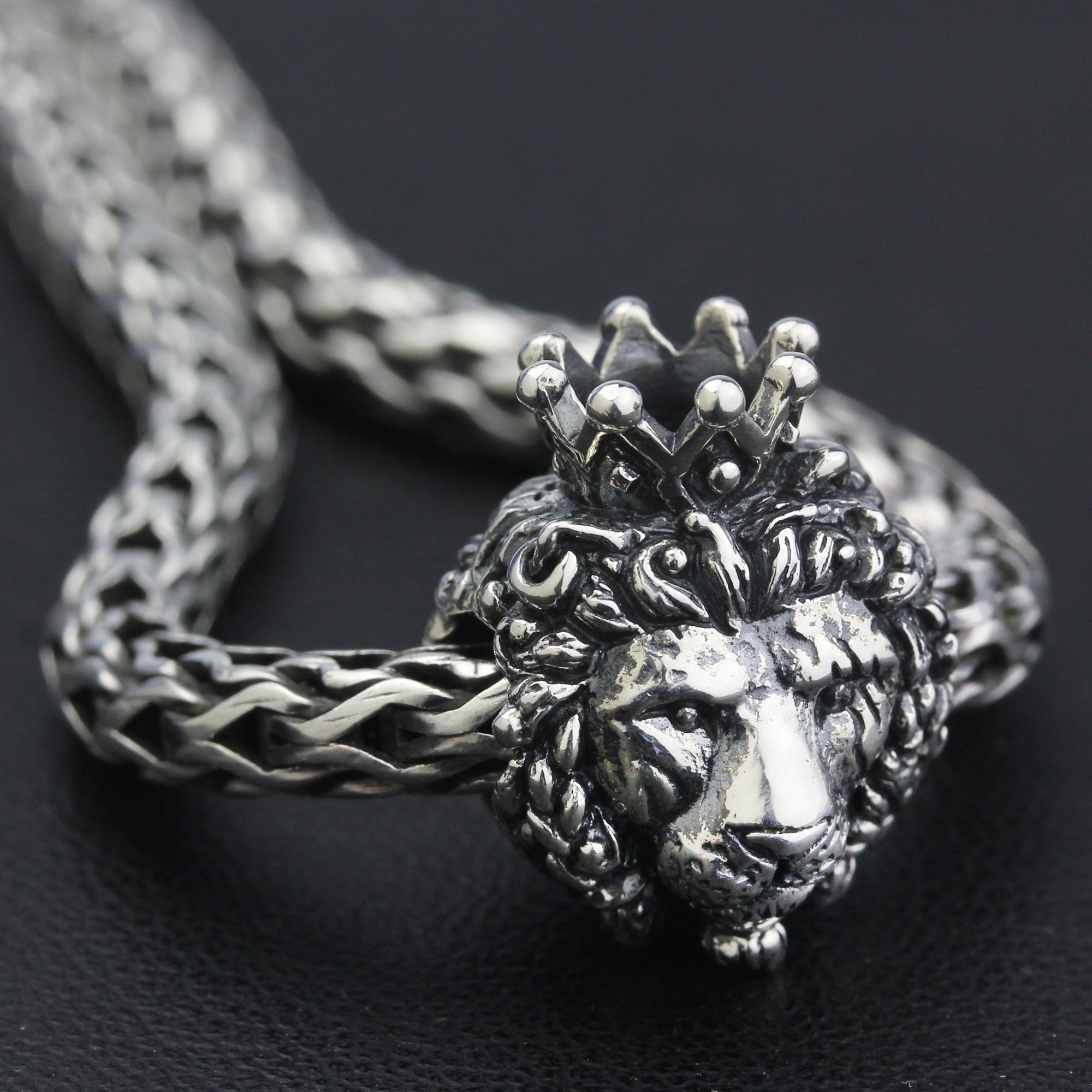 OHM Beads King Of Liohm (GAR074)  sterling-silver Bead The Alternative Bead