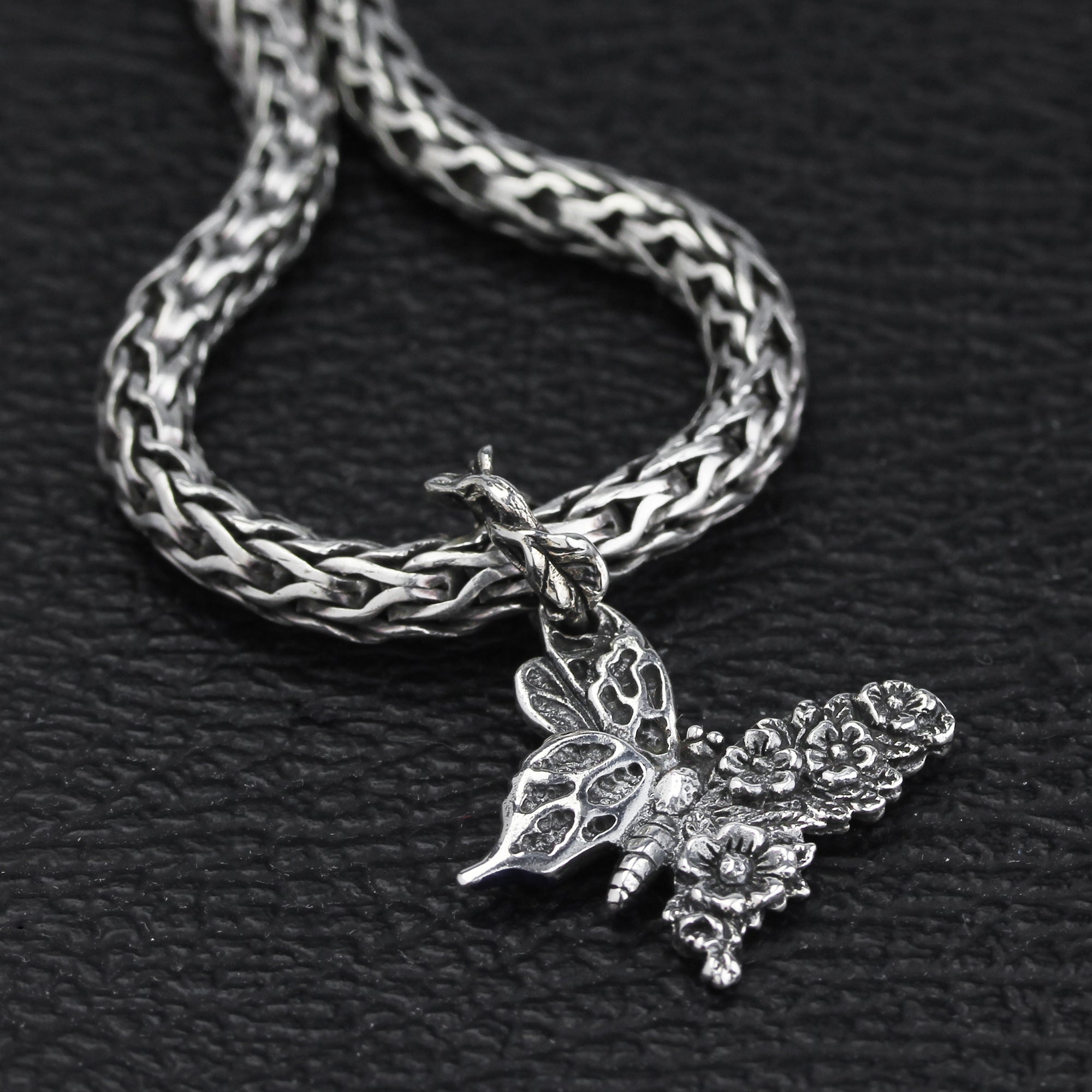 OHM Beads Spread Your Wings (GAR091)  sterling-silver Bead The Alternative Bead