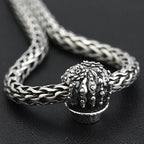 OHM Beads BEADMAIL NO. 28 Survive And Thrive  sterling-silver Bead The Alternative Bead