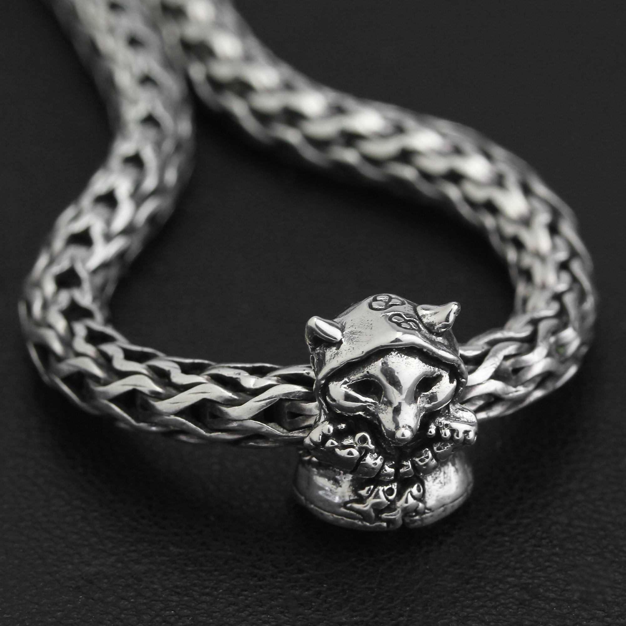 OHM Beads Foxy Lisa (GAR095)  sterling-silver Bead The Alternative Bead