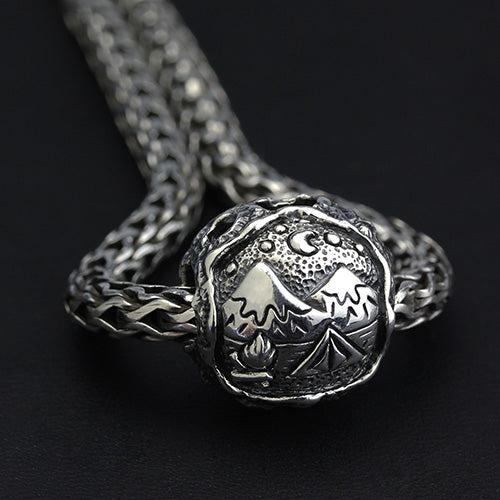 OHM Beads BEADMAIL NO. 30 Lunexplore  sterling-silver Bead The Alternative Bead