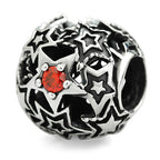 OHM Beads BEADMAIL NO. 33 Star Crystals  sterling-silver Bead The Alternative Bead