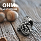 OHM Beads Just Cracked (GAR141)  sterling-silver Bead The Alternative Bead