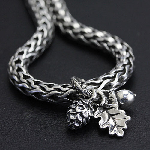 OHM Beads Autumn Triumvirate (GAR144)  sterling-silver Bead The Alternative Bead