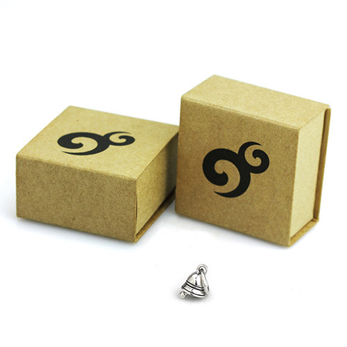 OHM Beads Bell (GAR146)  sterling-silver Bead The Alternative Bead