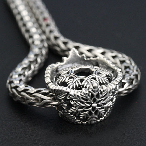 OHM Beads Ice Queen (GAR149)  sterling-silver Bead The Alternative Bead