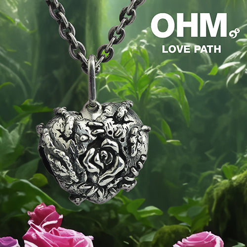 OHM Beads BEADMAIL NO. 35 Love Path  sterling-silver Bead The Alternative Bead