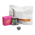 OHM Beads BEADMAIL NO. 35 Love Path  sterling-silver Bead The Alternative Bead