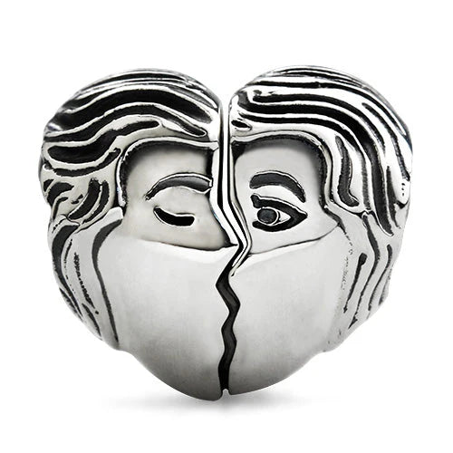OHM Beads BEADMAIL NO. 47 But A Kiss silver sterling-silver Bead by The Alternative Bead. Your official OHM Beads Retailer from Germany