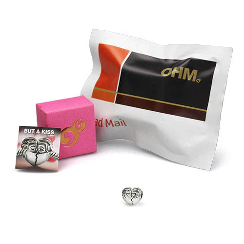 OHM Beads BEADMAIL NO. 47 But A Kiss silver sterling-silver Bead by The Alternative Bead. Your official OHM Beads Retailer from Germany