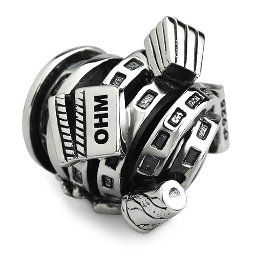 OHM Beads Movie Night (GAR159)  sterling-silver Bead The Alternative Bead