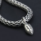 OHM Beads Centered Snap (GAR167)  sterling-silver Bead The Alternative Bead