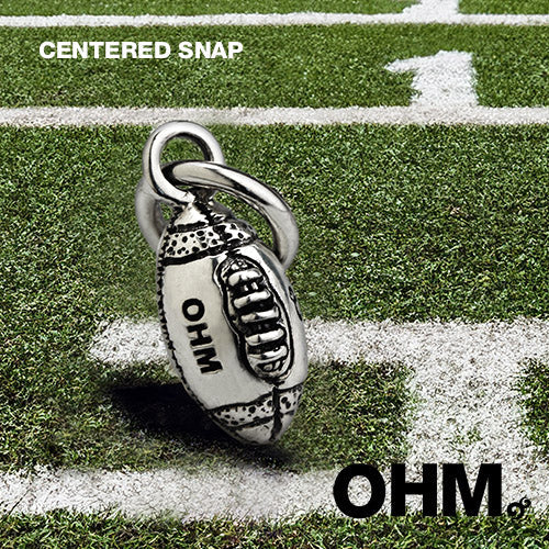 OHM Beads Centered Snap (GAR167)  sterling-silver Bead The Alternative Bead