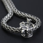 OHM Beads BEADMAIL NO. 38 No More Drama  sterling-silver Bead The Alternative Bead