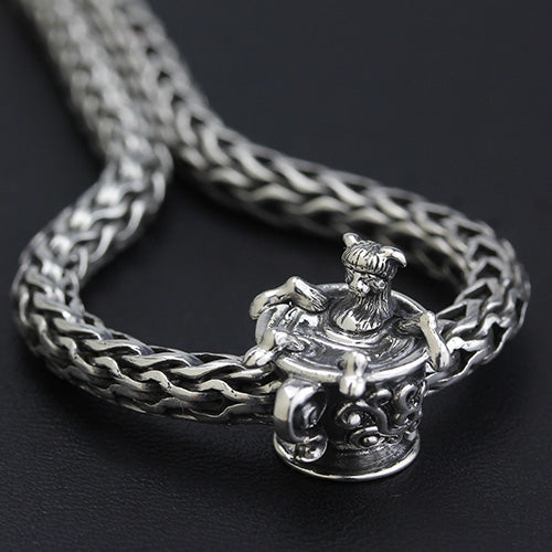 OHM Beads BEADMAIL NO. 38 No More Drama  sterling-silver Bead The Alternative Bead