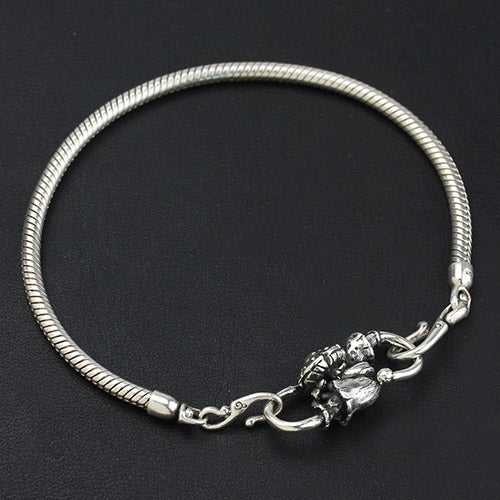 OHM Beads Mushroom-y (GAR175)  sterling-silver Bead The Alternative Bead