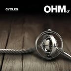 OHM Beads Cycles (GAR194 )  sterling-silver Bead The Alternative Bead