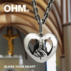OHM Beads Bless Your Heart  sterling-silver Bead by The Alternative Bead. Your official OHM Beads Retailer from Germany
