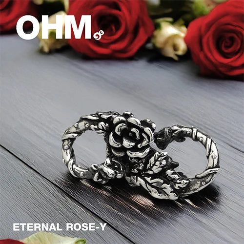 OHM Beads Eternal Rose-y (GAR203) silver sterling-silver Lock The Alternative Bead