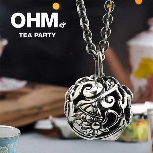 OHM Beads Tea Party (GAR220) silver sterling-silver Dangle The Alternative Bead