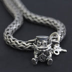 OHM Beads Purrfect Time (GAR227)  sterling-silver Bead The Alternative Bead