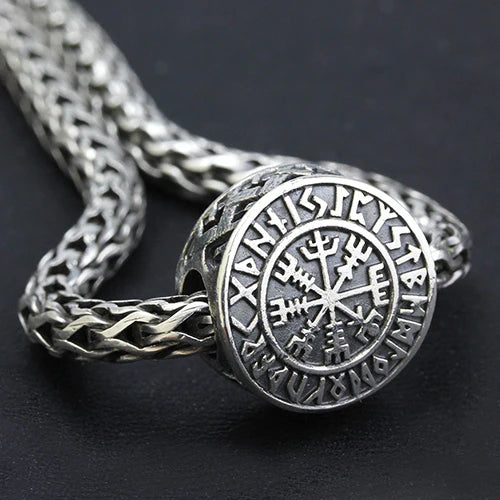 OHM Beads Vegvisir's Guidance silver sterling-silver Bead by The Alternative Bead. Your official OHM Beads Retailer from Germany