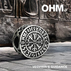 OHM Beads Vegvisir's Guidance silver sterling-silver Bead by The Alternative Bead. Your official OHM Beads Retailer from Germany
