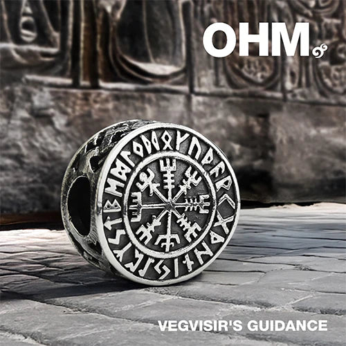 OHM Beads Vegvisir's Guidance silver sterling-silver Bead by The Alternative Bead. Your official OHM Beads Retailer from Germany