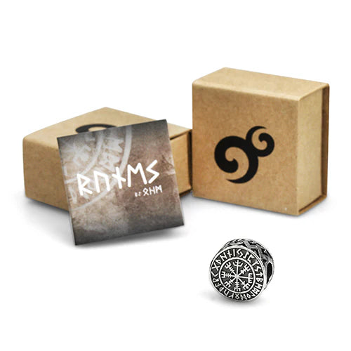 OHM Beads Vegvisir's Guidance silver sterling-silver Bead by The Alternative Bead. Your official OHM Beads Retailer from Germany