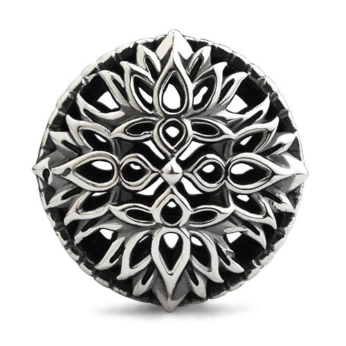 OHM Beads BEADMAIL NO. 41 Symmetry (GAR243)  sterling-silver Bead The Alternative Bead