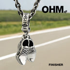 OHM Beads BEADMAIL NO. 42 Finisher (GAR244)  sterling-silver Bead The Alternative Bead