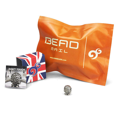 OHM Beads BEADMAIL NO. 43 Don't Touch  sterling-silver Bead The Alternative Bead